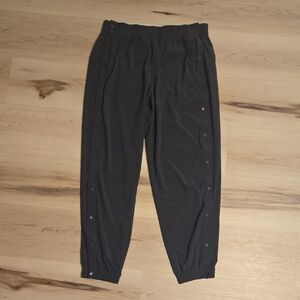 Lululemon Tear-Away Track Pant, Graphite Grey, Size 10